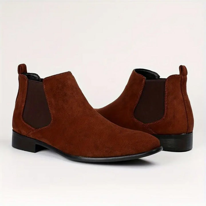 Men's Classic Suede Chelsea Boots