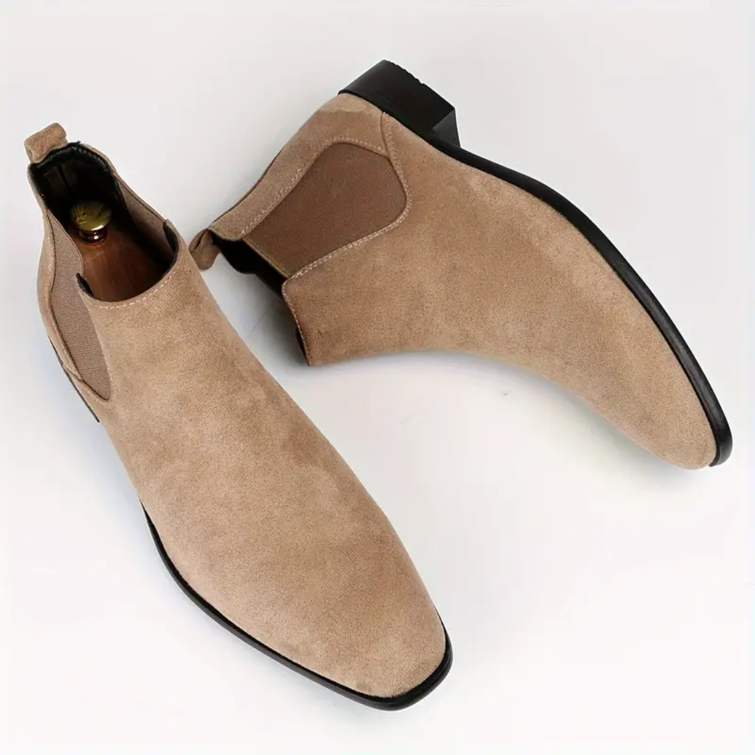 Men's Classic Suede Chelsea Boots