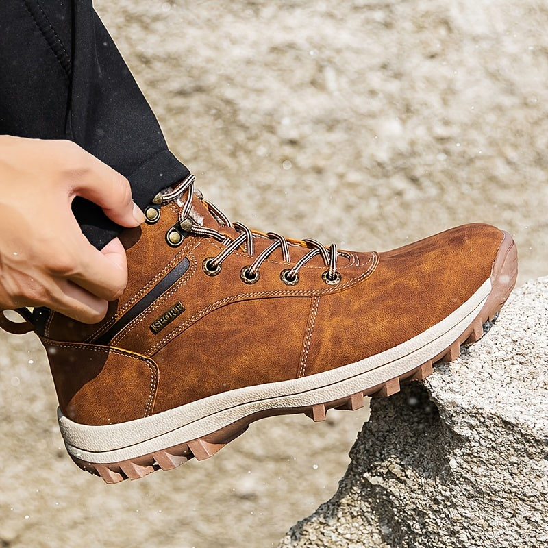 Men's Warm-Lined Hiking Boots