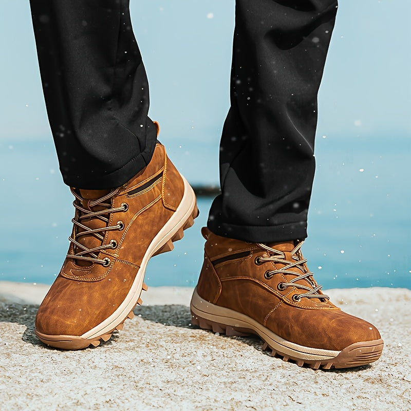 Men's Warm-Lined Hiking Boots