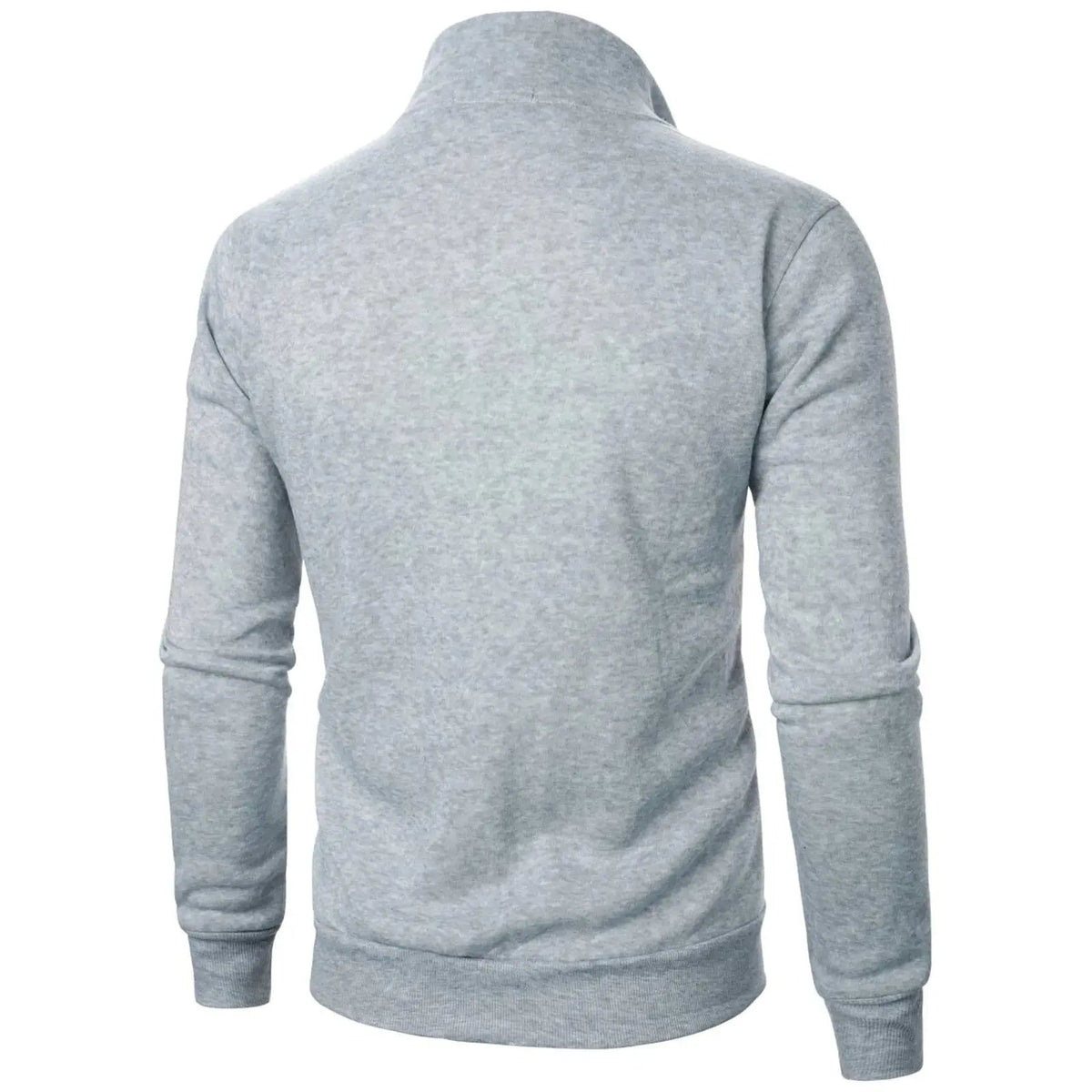 Men's Full-Zip Track Jacket with Stand Collar