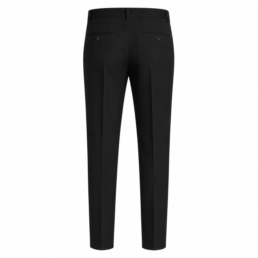 Men's Black Dress Pants – Classic Smart Casual Fit