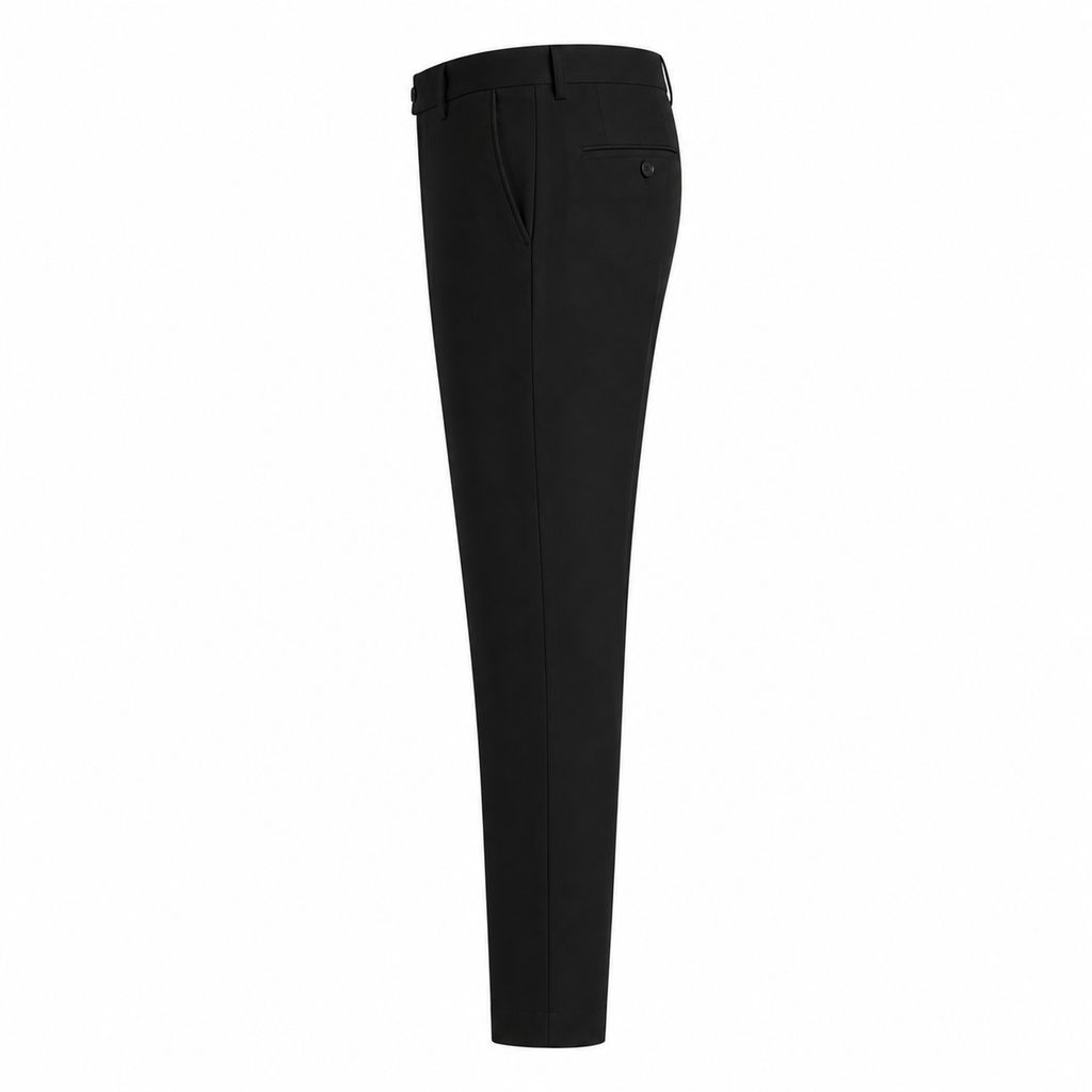 Men's Black Dress Pants – Classic Smart Casual Fit
