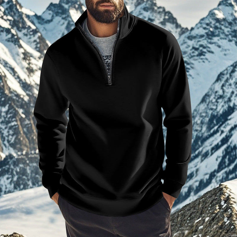 Men's Quarter-Zip Fleece Pullover