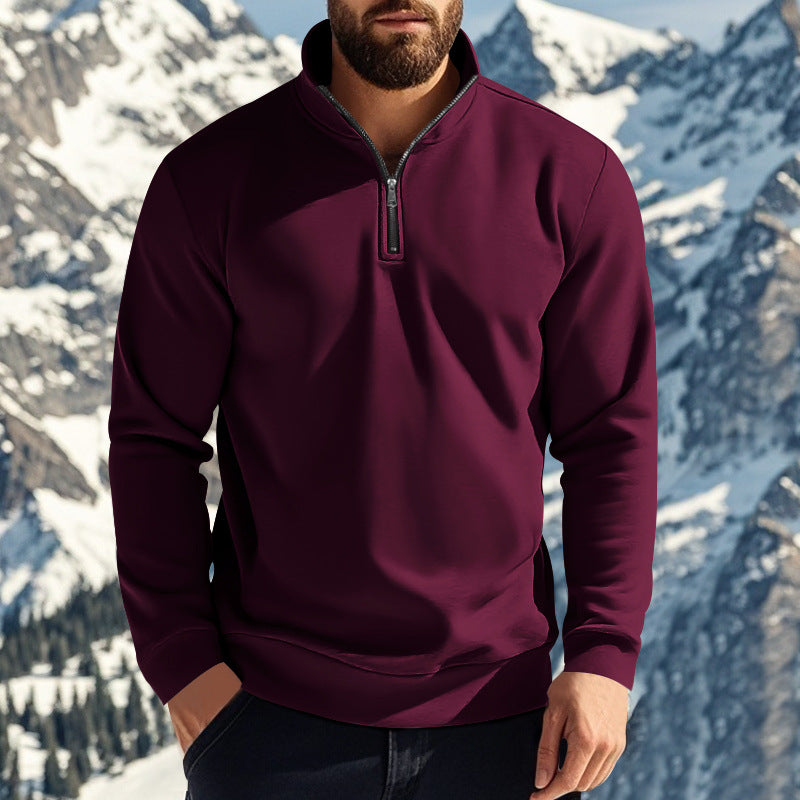 Men's Quarter-Zip Fleece Pullover