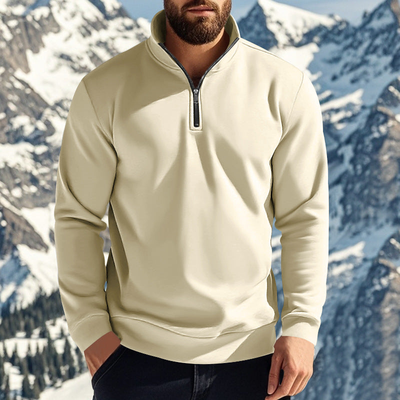 Men's Quarter-Zip Fleece Pullover