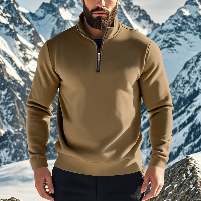 Men's Quarter-Zip Fleece Pullover