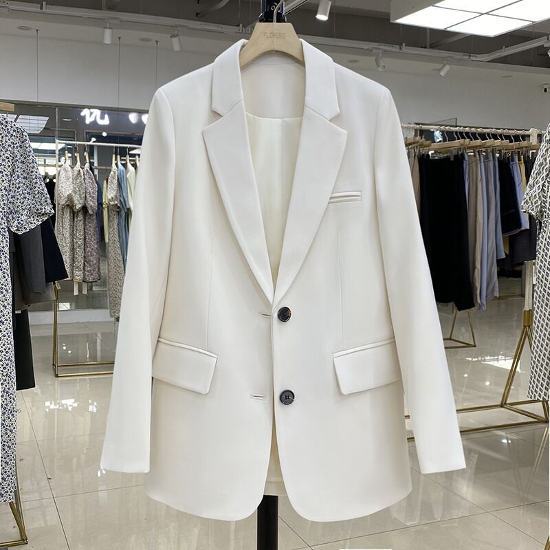 Women's Classic Two-Button Tailored Blazer