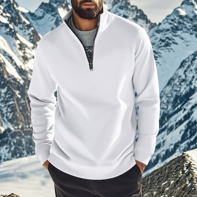 Men's Quarter-Zip Fleece Pullover