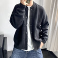Men's Soft Knit Button-Up Cardigan