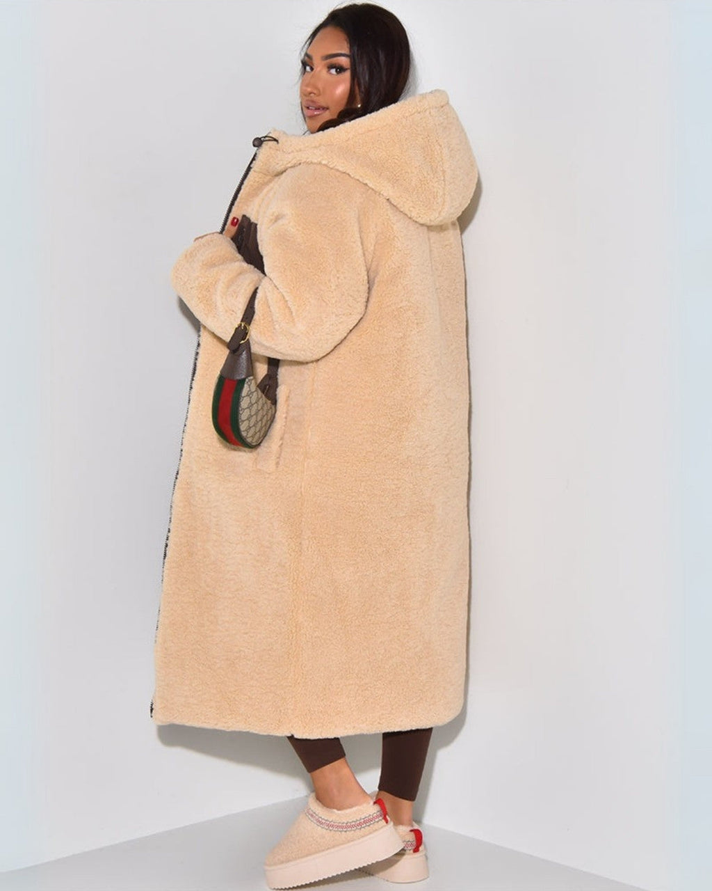 Women's Reversible 2-in-1 Warm Winter Parka Jacket