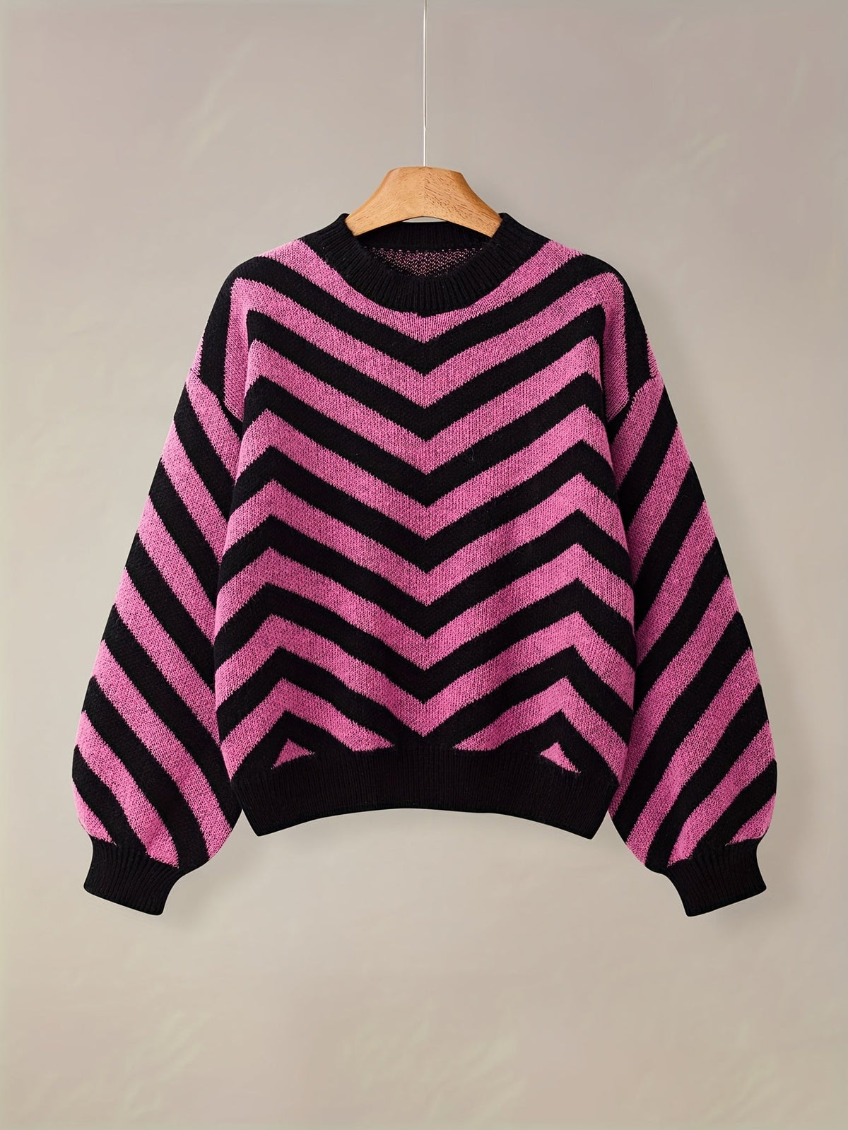 Women's Chevron Knit Sweater