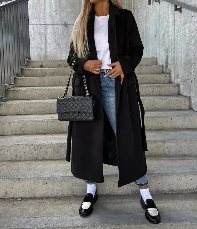 Women's Thick Double-Breasted Coat