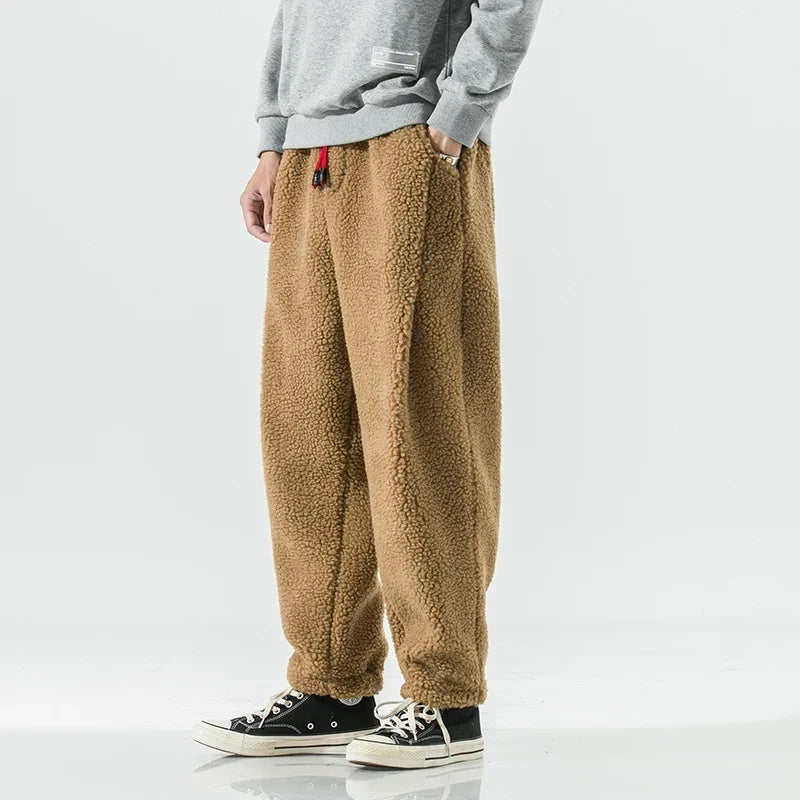 Men's Sherpa Fleece Jogger Sweatpants