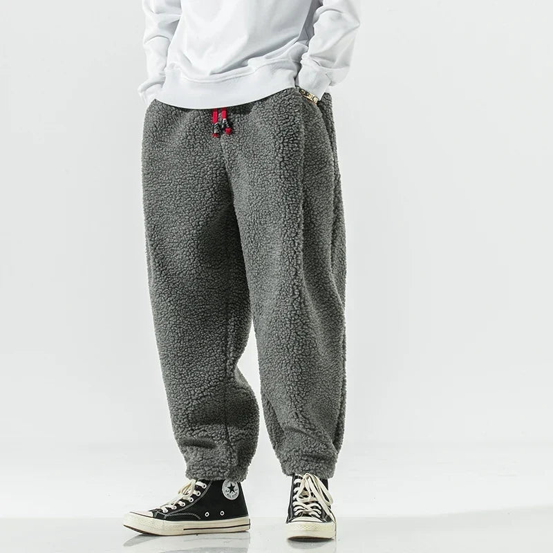 Men's Sherpa Fleece Jogger Sweatpants