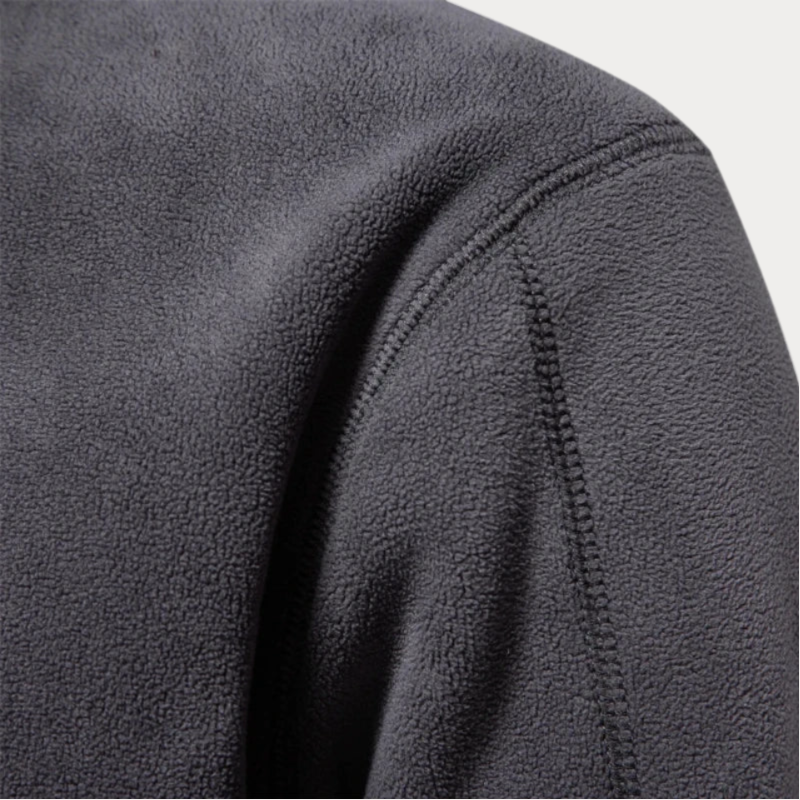 Men's Quarter-Zip Polar Fleece Pullover