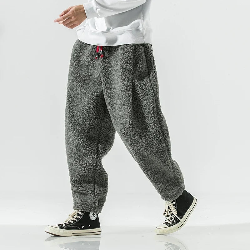 Men's Sherpa Fleece Jogger Sweatpants