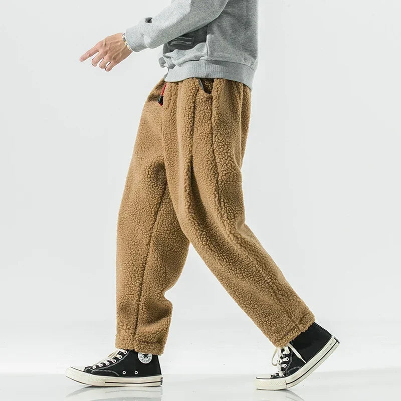 Men's Sherpa Fleece Jogger Sweatpants