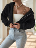 Women's Teddy Fleece Zip-Up Hoodie
