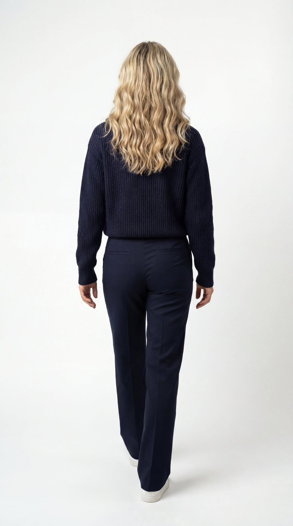 Women's Half-Zip Waffle Knit Sweater