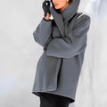 Women's Oversized Shawl-Collar Coat