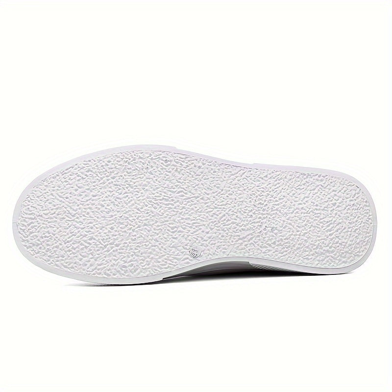 Men's Perforated Low-Top Skate Sneakers