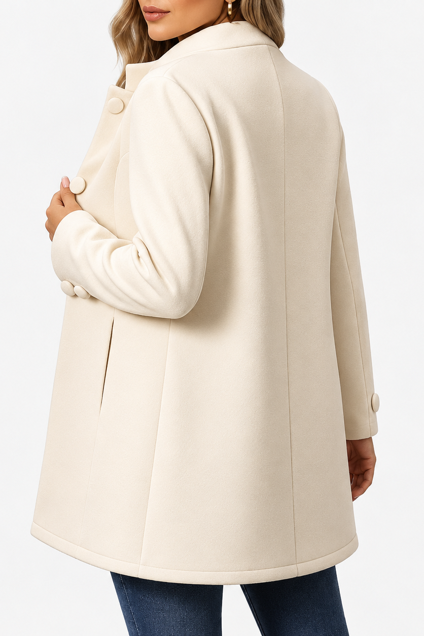 Women's Elegant Tailored Overcoat