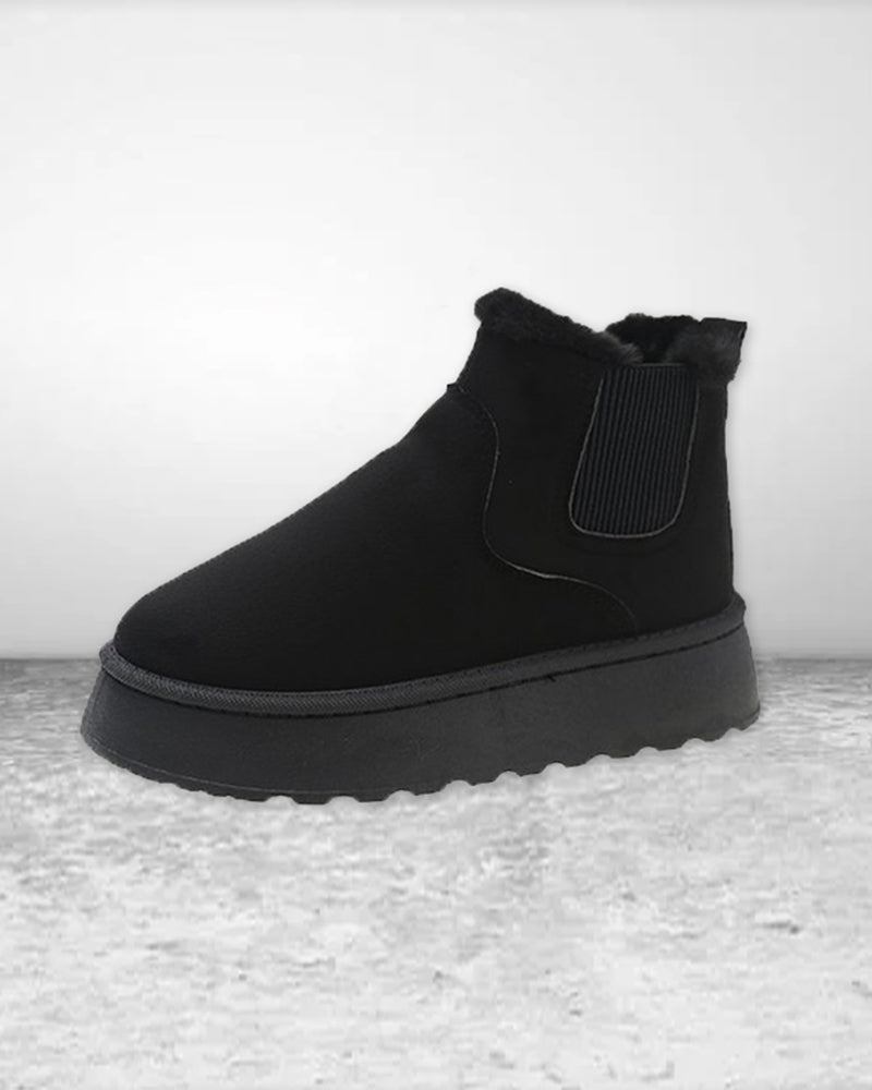 Women's Platform Chelsea Snow Boots