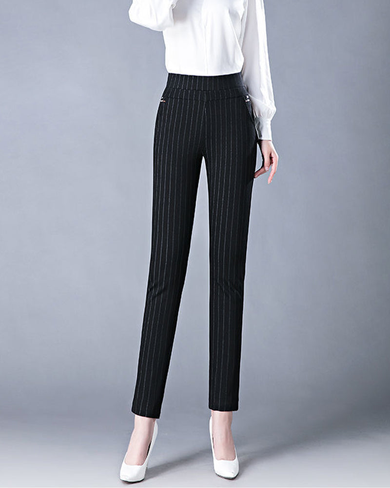 Women's High-Waisted Stretch Pants