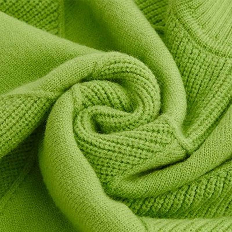 Women's Diamond Knit Turtleneck Sweater
