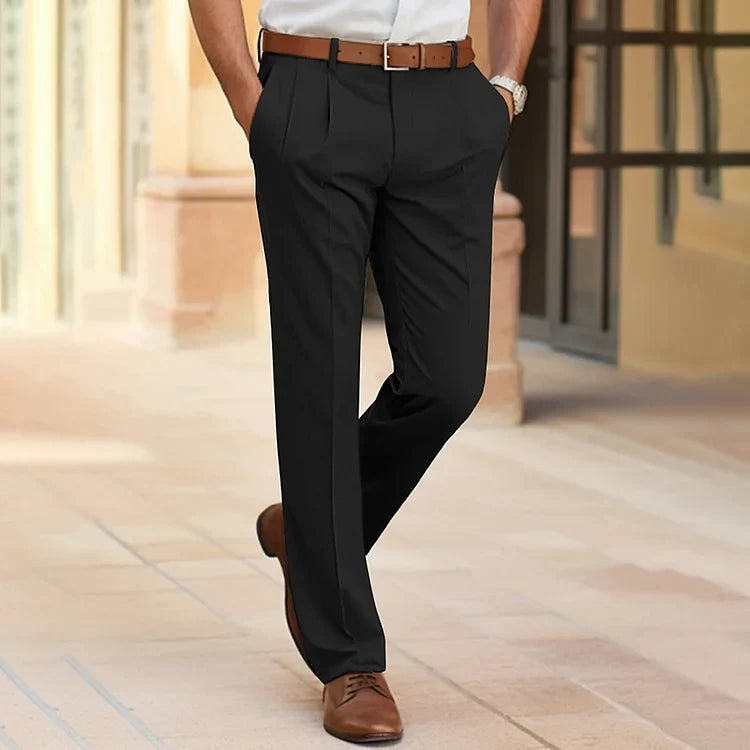 Men's Relaxed Stretch Dress Pants