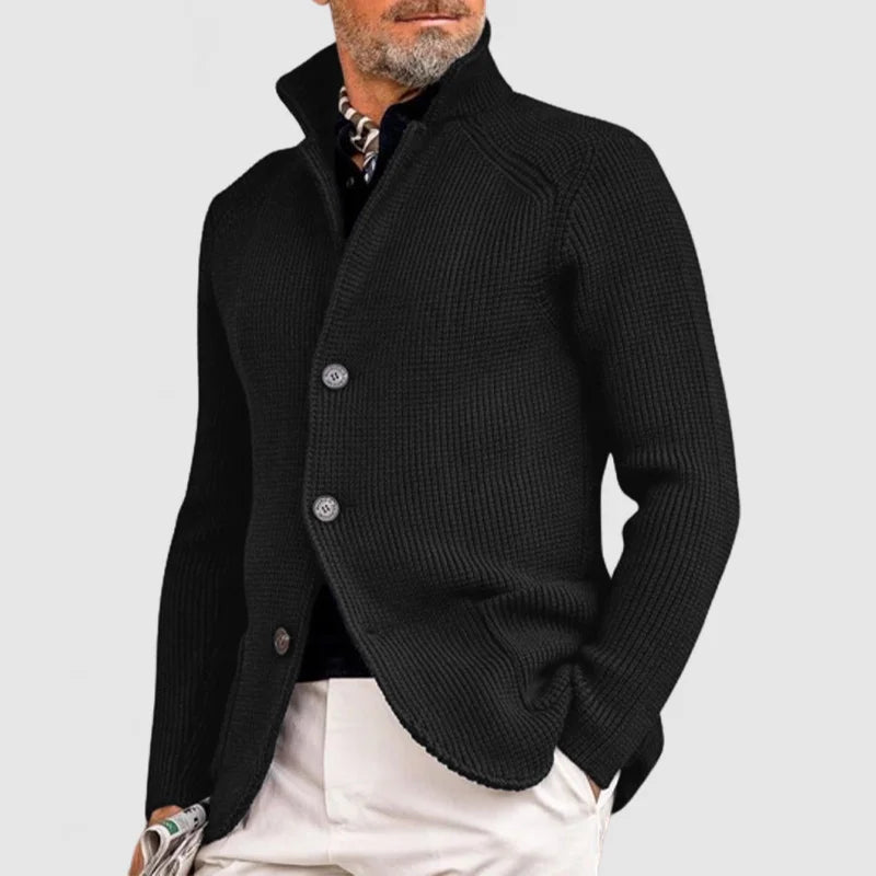 Men's Knit Blazer Cardigan