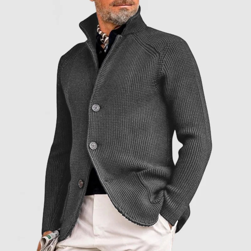 Men's Knit Blazer Cardigan