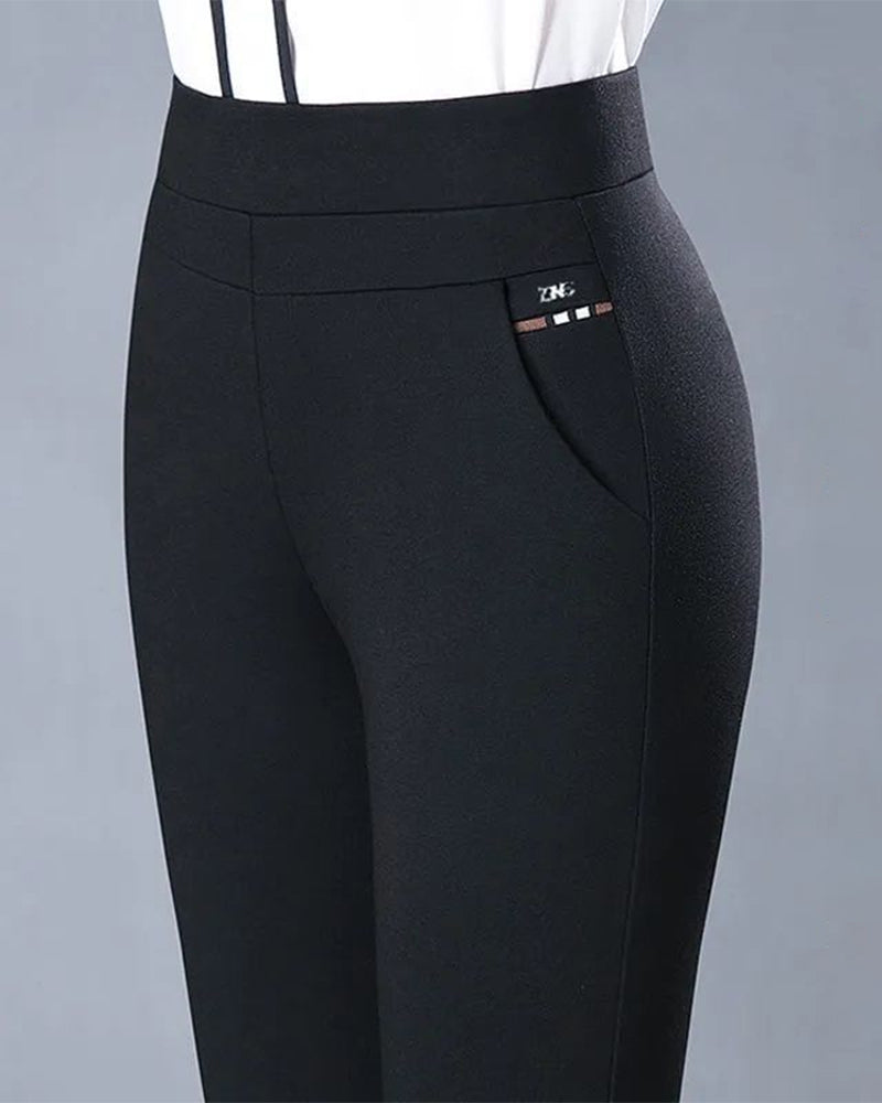 Women's High-Waisted Stretch Pants