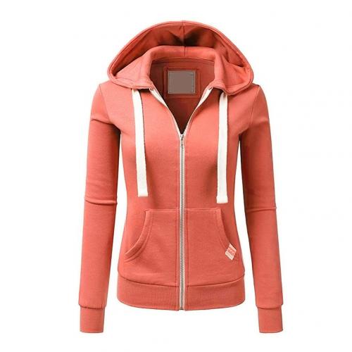 Women's Slim-Fit Zip-Up Hoodie
