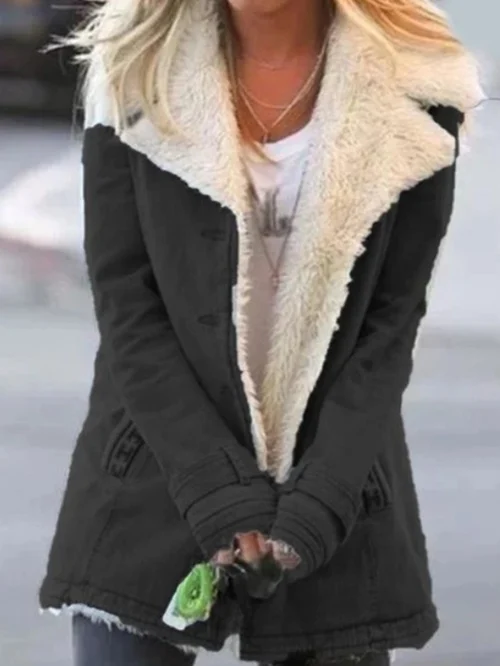 Women's Sherpa-Lined Winter Jacket