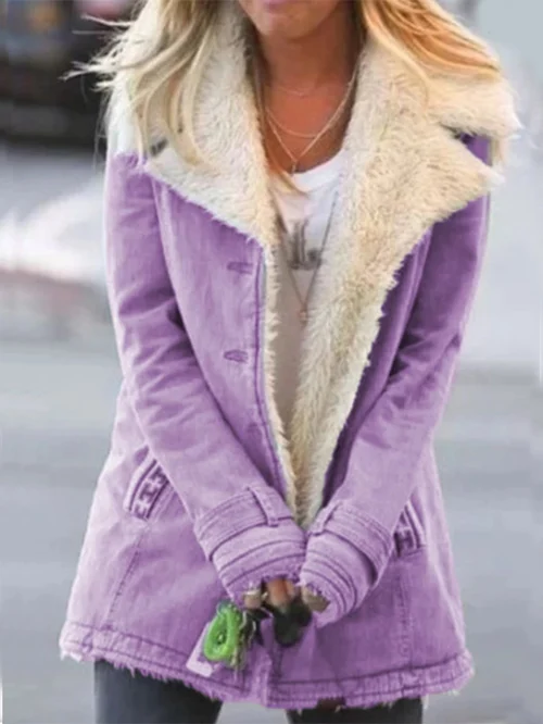 Women's Sherpa-Lined Winter Jacket