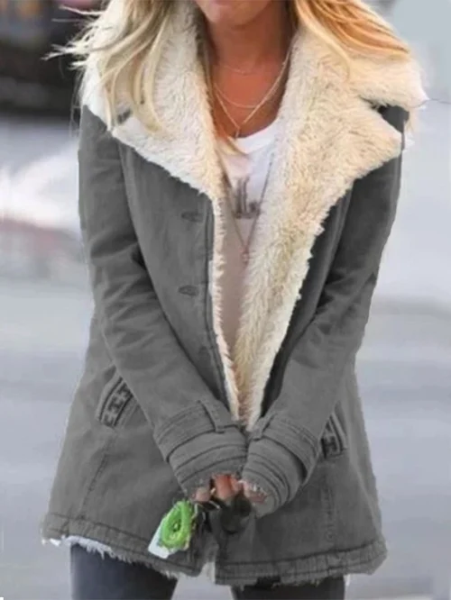 Women's Sherpa-Lined Winter Jacket