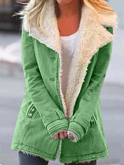 Women's Sherpa-Lined Winter Jacket