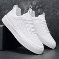 Men's Perforated Low-Top Skate Sneakers