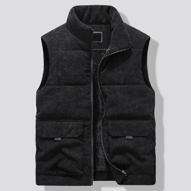 Men's Stand-Collar Vest