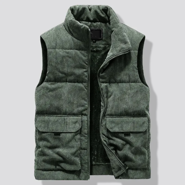 Men's Stand-Collar Vest