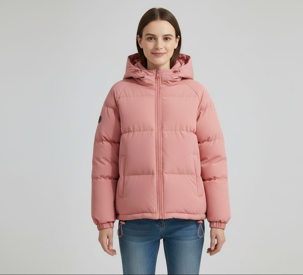 Women's Quilted Padded Winter Jacket