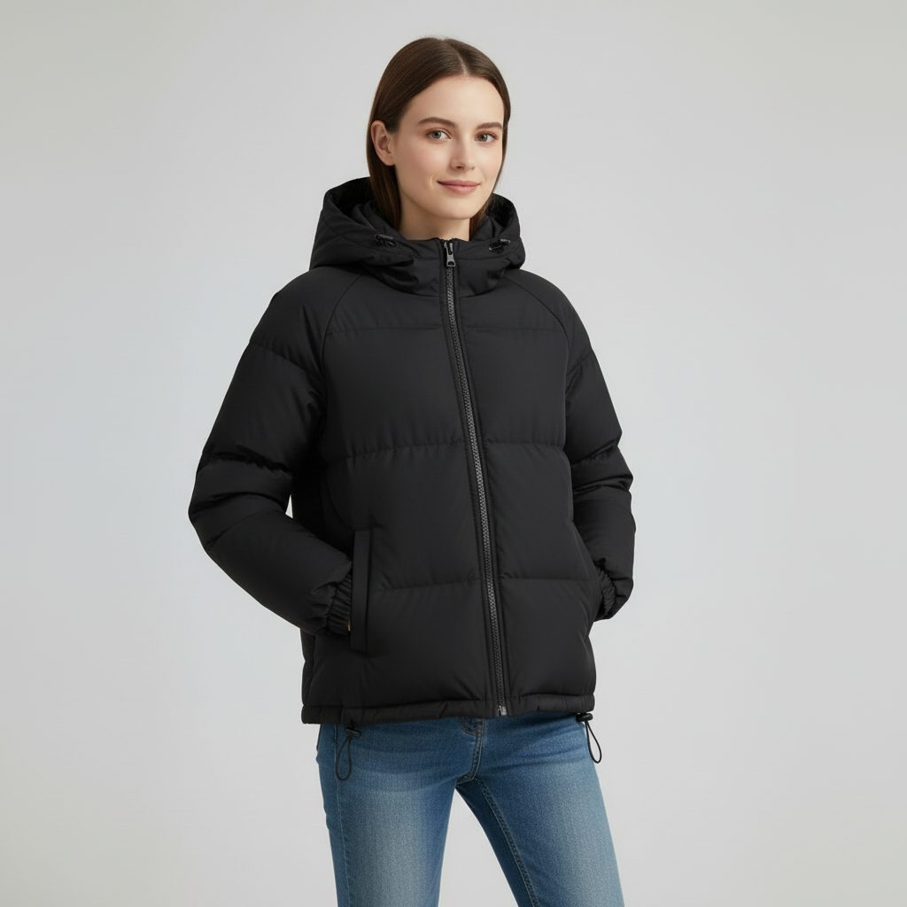 Women's Quilted Padded Winter Jacket