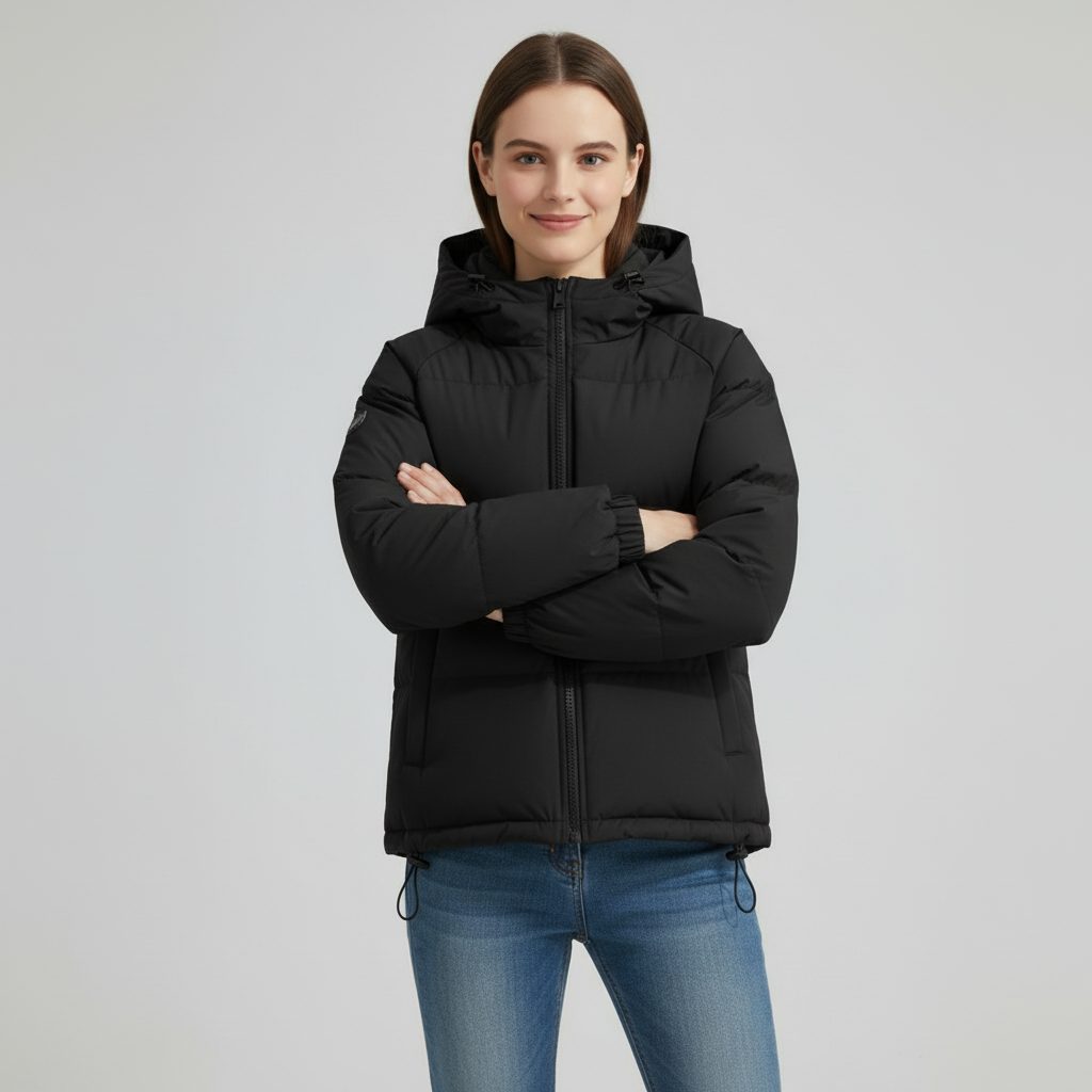 Women's Quilted Padded Winter Jacket