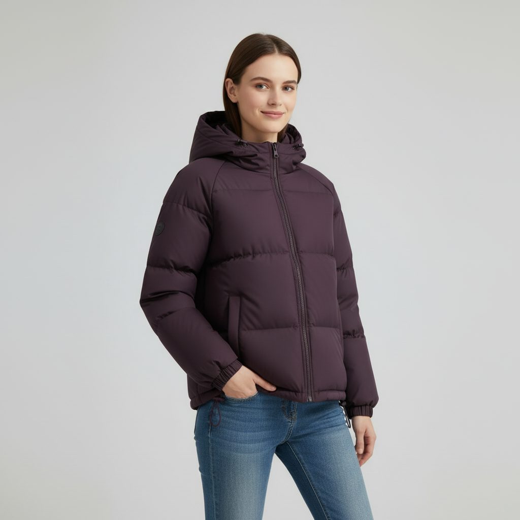 Women's Quilted Padded Winter Jacket