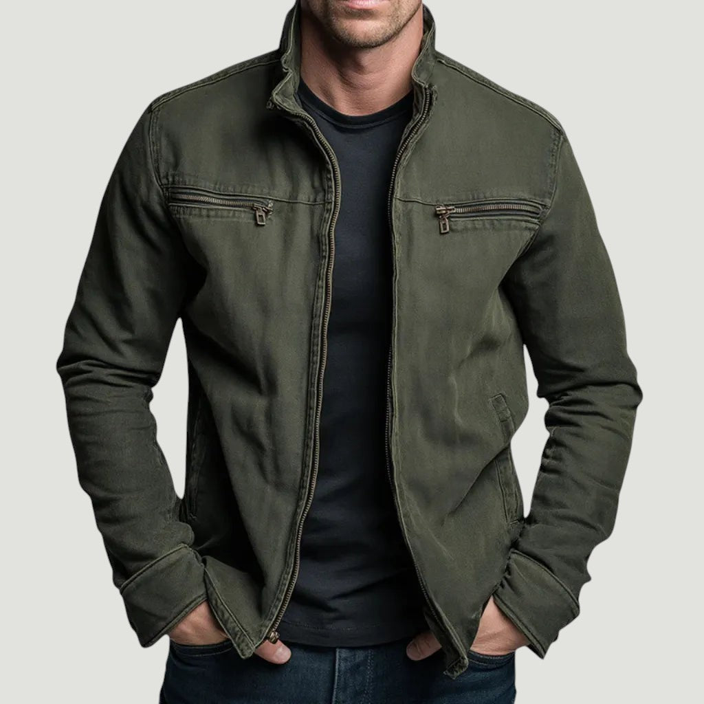 Men's Classic Zip-Up Jacket