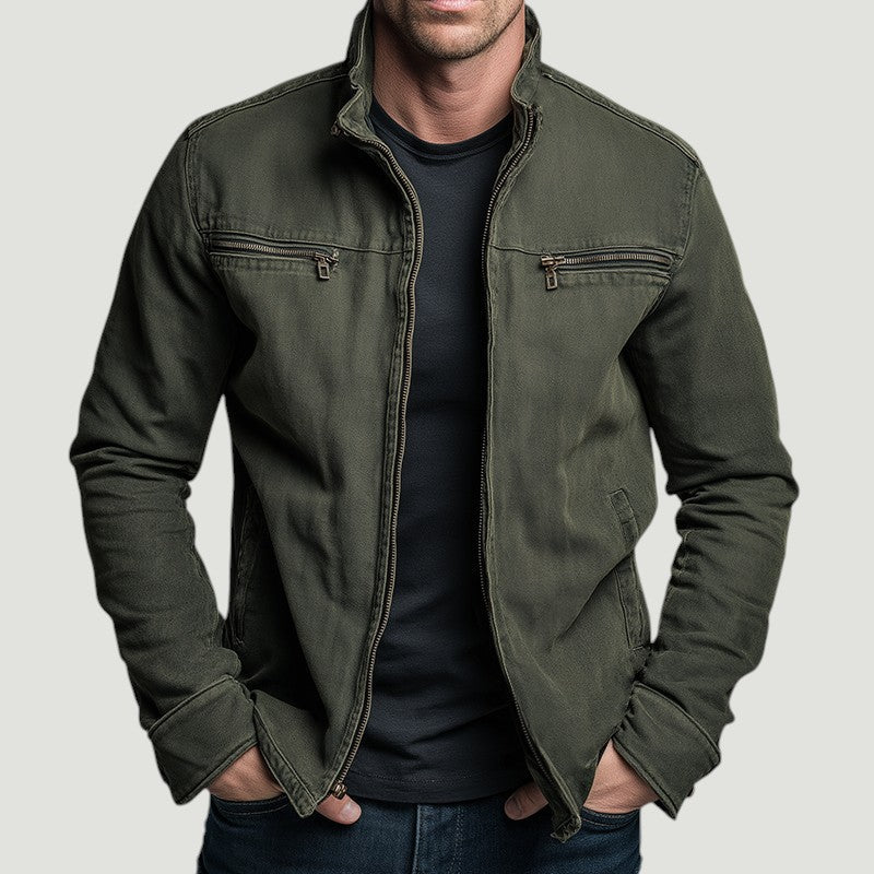 Men's Classic Zip-Up Jacket