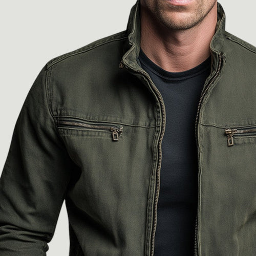 Men's Classic Zip-Up Jacket