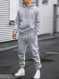 Men's Hoodie & Joggers Tracksuit Set